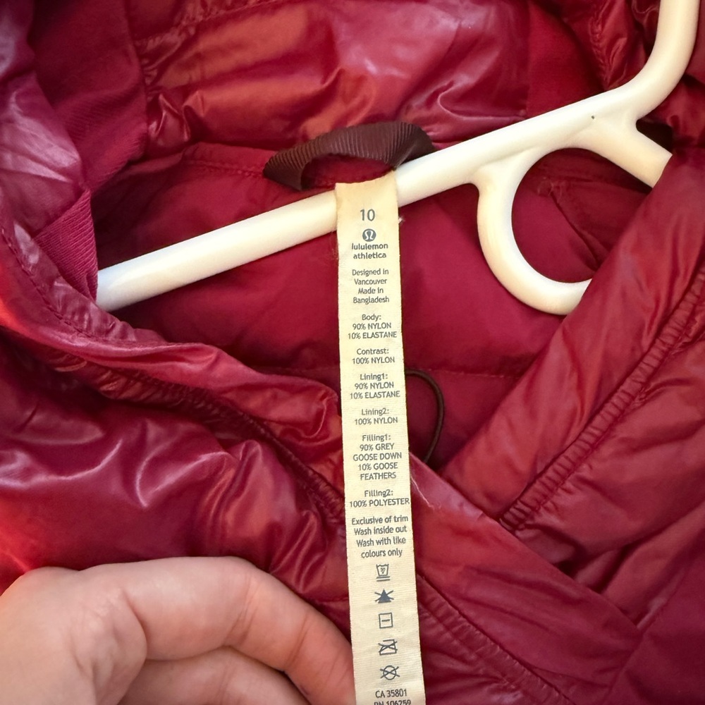 Lululemon Down Jacket - image 3